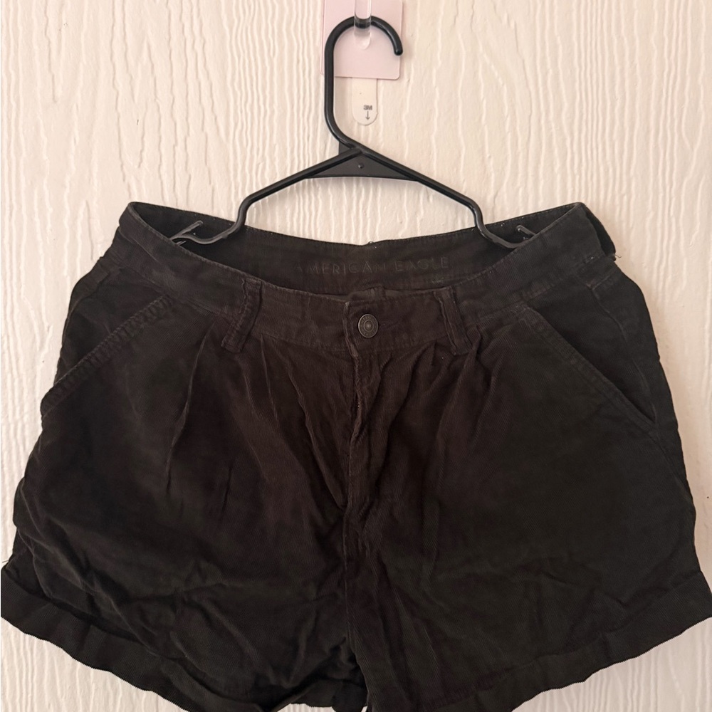 American Eagle Outfitters Women's Dark Brown Cargo Shorts